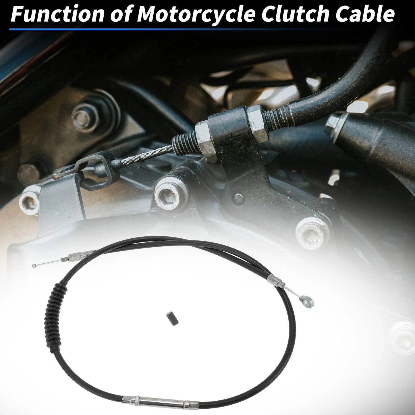 Clutch Cable for Harley Sportster XL883 XL1200 (1986–2013) 140cm/55.11"