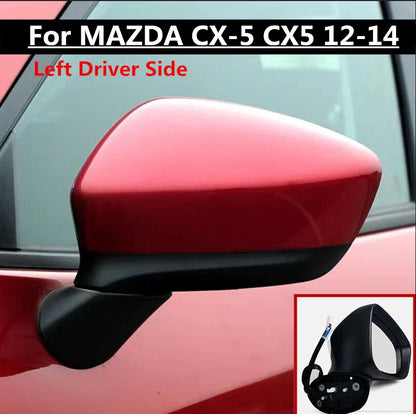 Left Driver Side Mirror Power Heated Turn Signal for Mazda CX-5 (2012–2014)