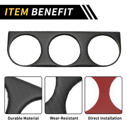 Console AC Switch Button Control Cover Trim for Jeep Wrangler JK (2007–2018)