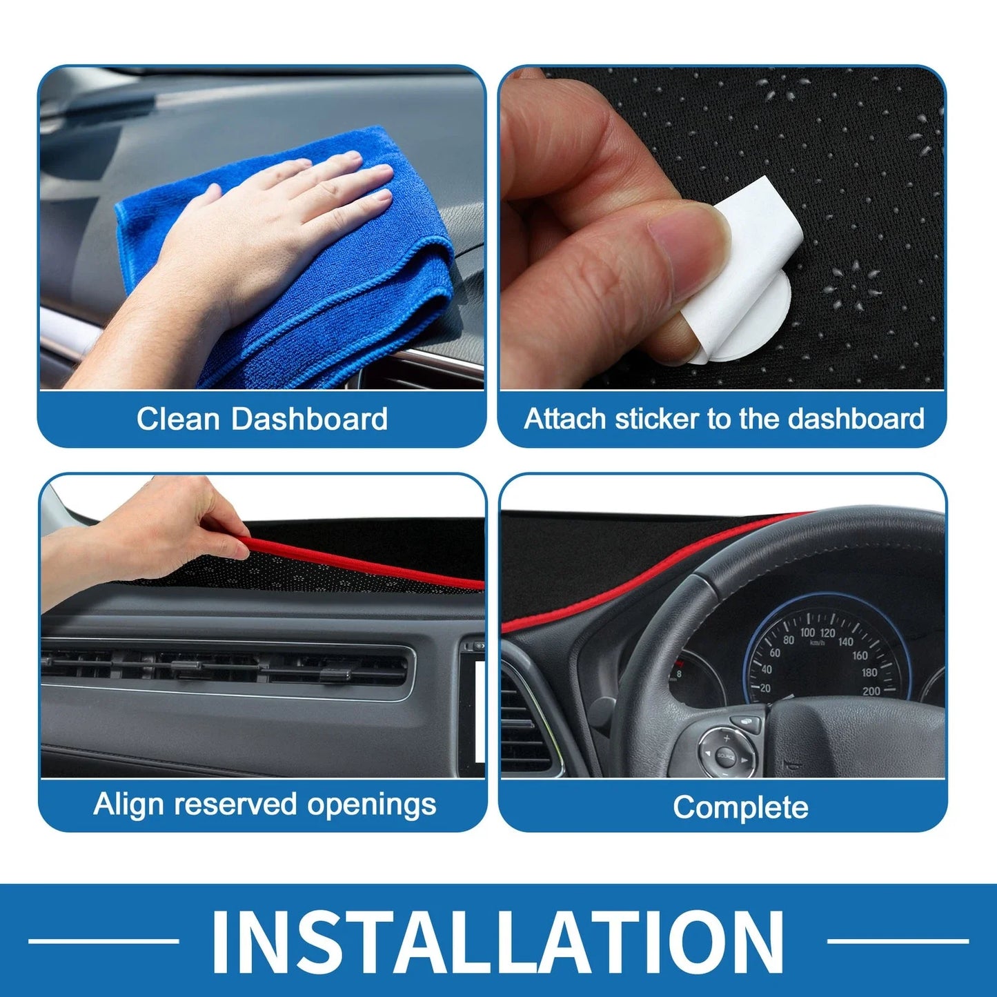 Dashboard Cover Mat for Lexus ES ES350 ES300h Sun Protector Pad (2013-2021)