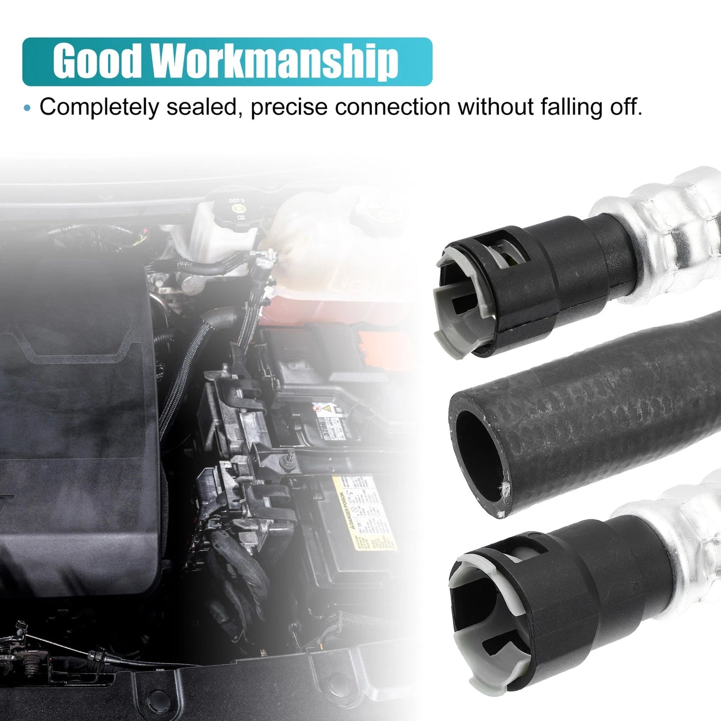 Heater Hose Assembly Set for Chevrolet Traverse, GMC Acadia (2010–2017)