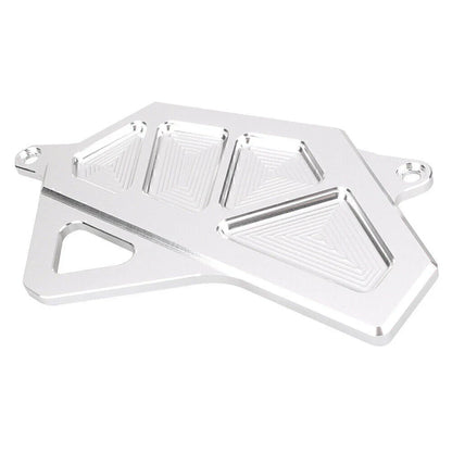 Silver Aluminum Front Guard Chain Sprocket Cover for Yamaha YZF R25 R3 (2015-2017)