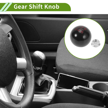 5 Speed Manual Gear Shift Knob for Honda Accord (1990–1997) Aluminum Black