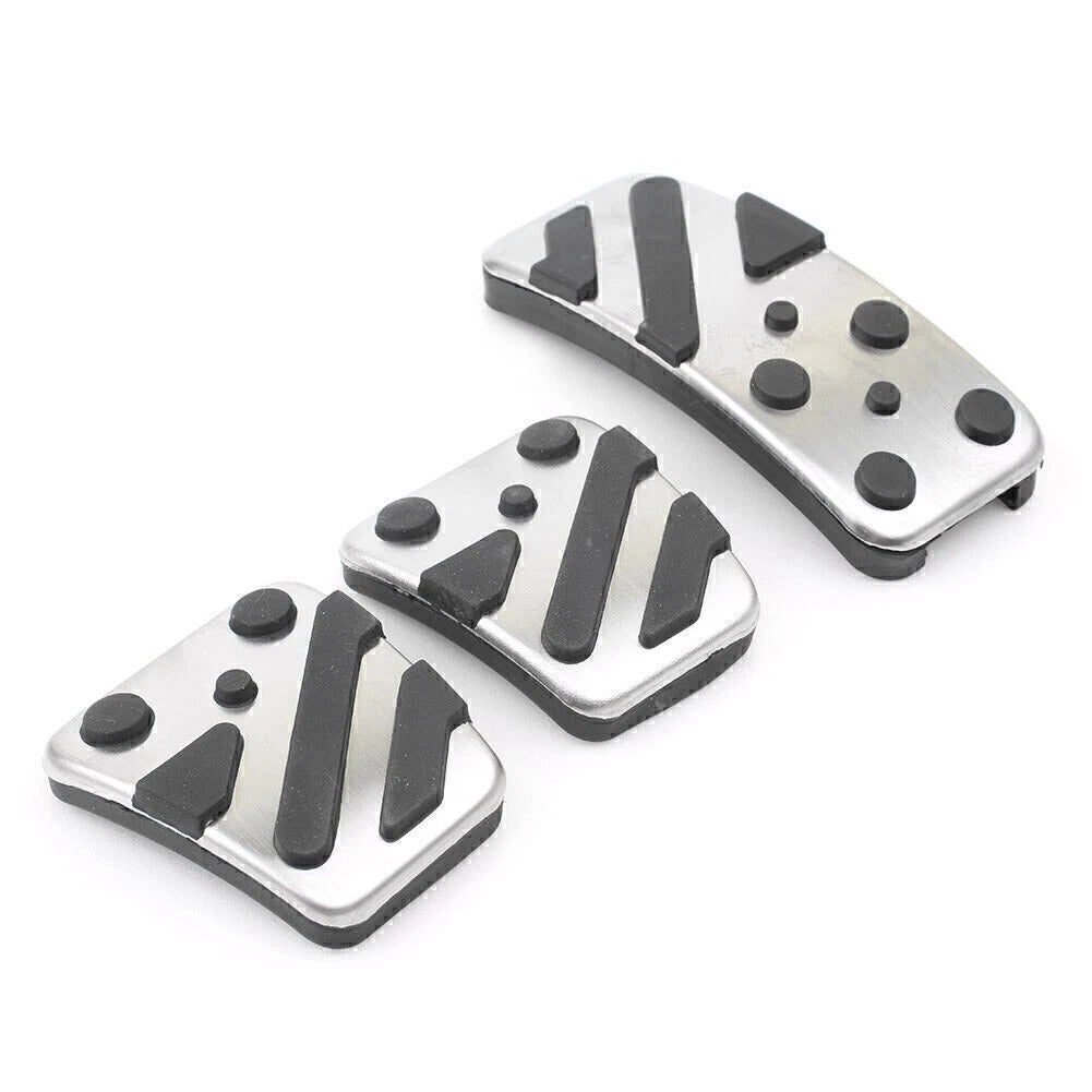 3pc Anti-slip Footpeg Pedal Cover for Mitsubishi Outlander ASX Lancer (LHD)