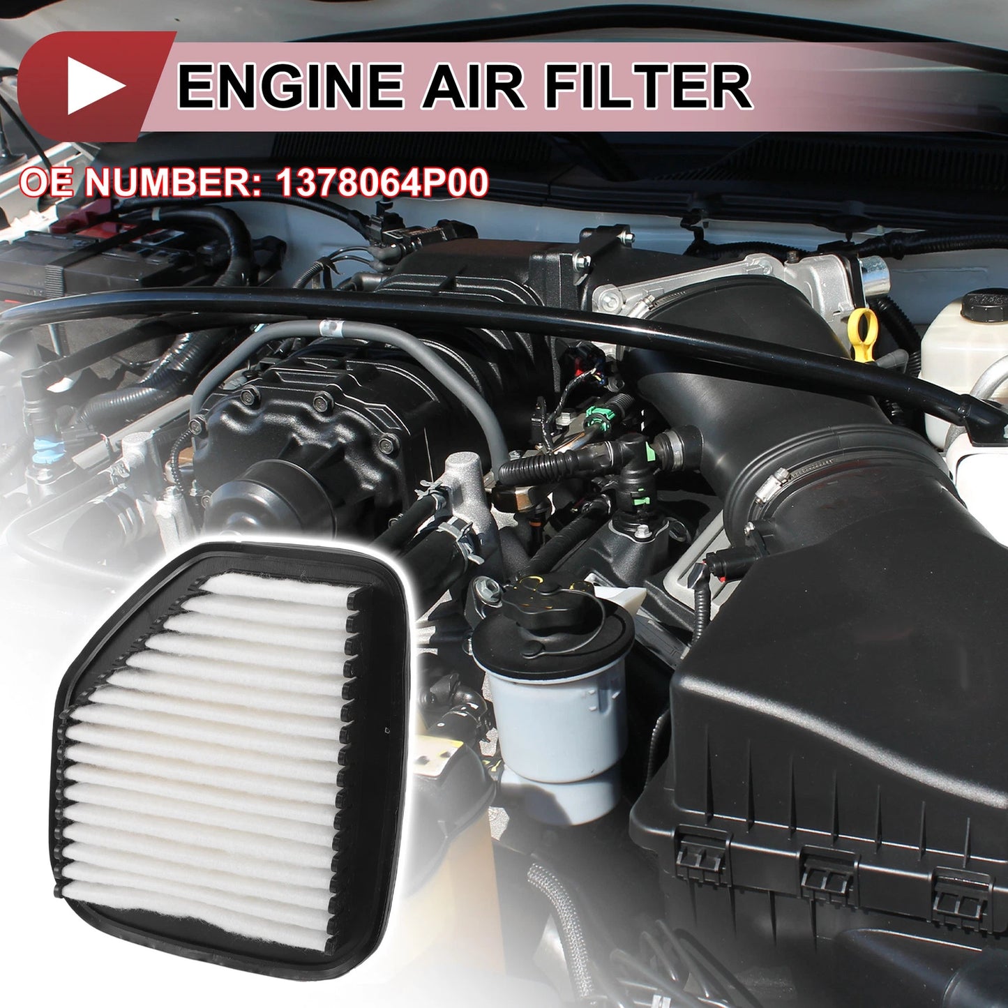 Engine Air Filter No. 1378064P00 for Nissan Clipper Rio (2011–2023)