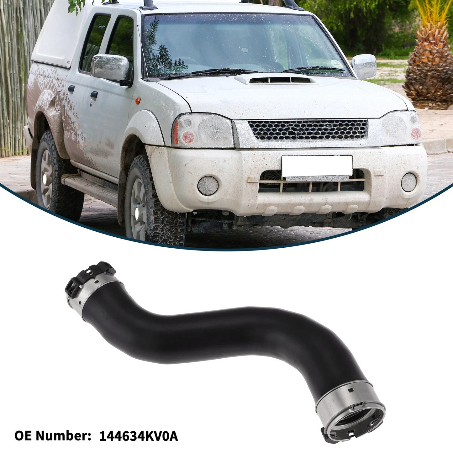 Radiator Hose for Nissan NP300 2.5L (2007–2015) No. 144634KV0A