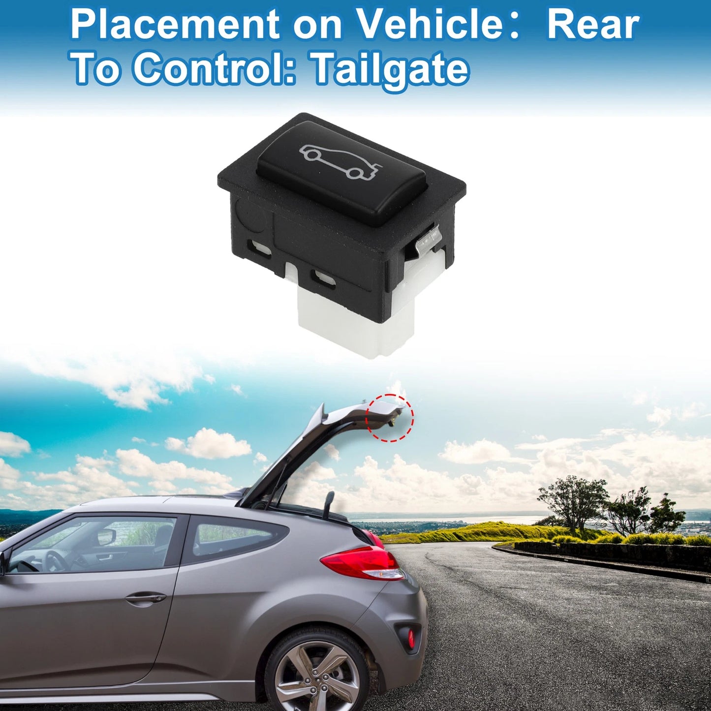 Trunk Release Switch No. 61319200316 for BMW 1 Series M (2011)