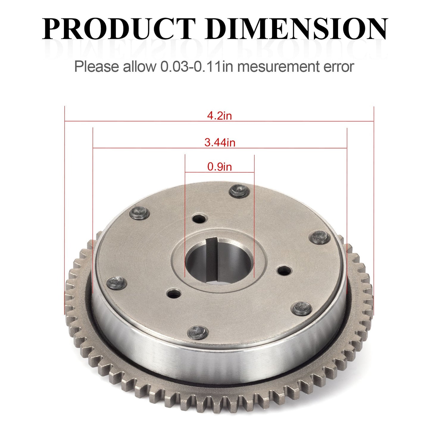 One Way Starter Clutch Gear for Polaris Ranger RZR 170 (2009–2021)