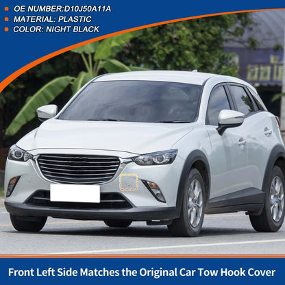 Tow Hook Cover for Mazda CX-3 (2016–2021) No.D10J50A12A Night Black