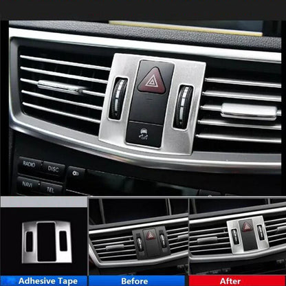 Center Console AC Vent Outlet Cover Trim for Mercedes Benz E-Class (2009-2016)