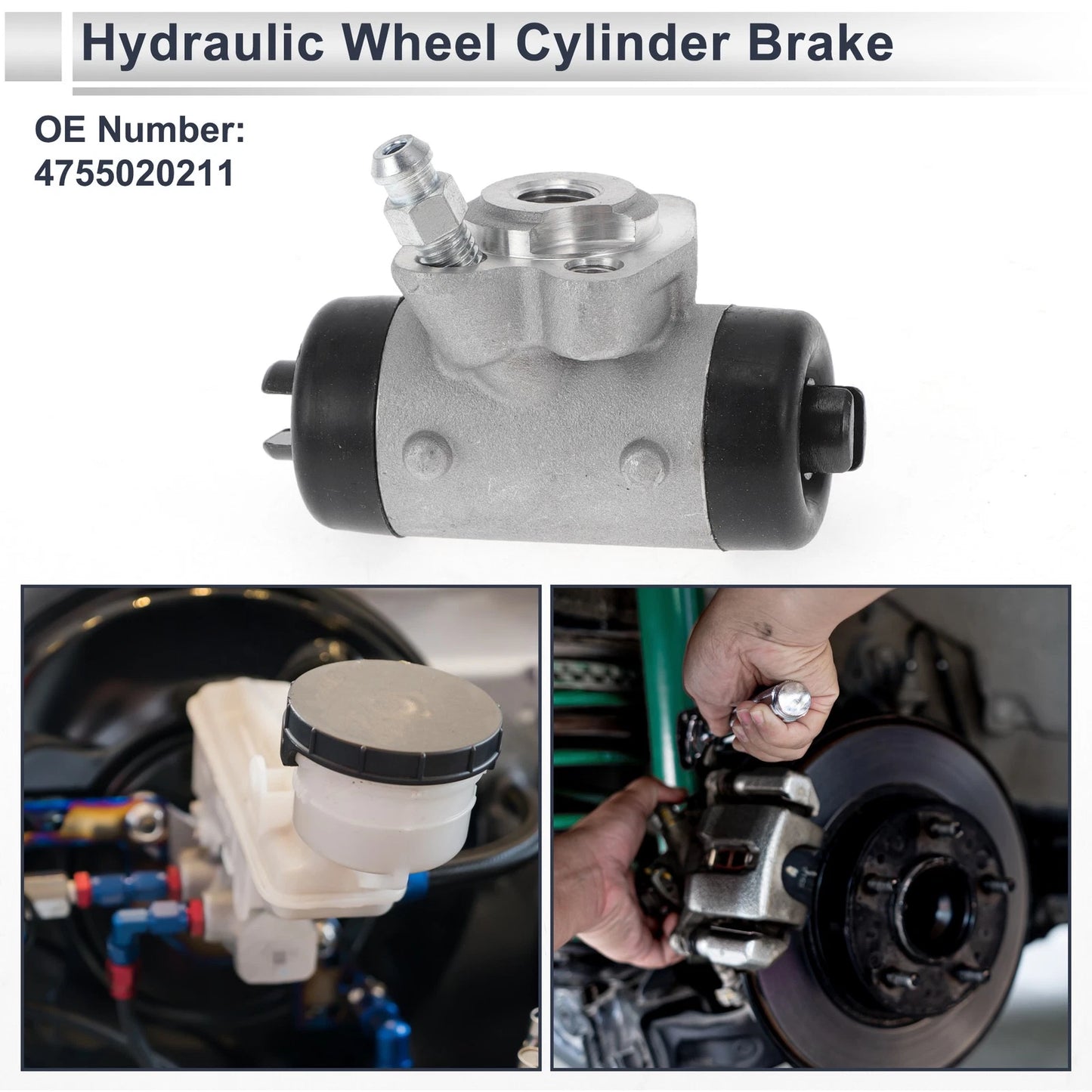 Rear Right Brake Wheel Cylinder No. 4755020211 for Toyota Corolla (2003–2008)
