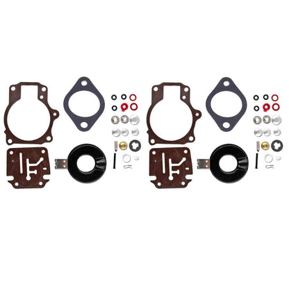 Set of 2 Carburetor Rebuild Kits for Johnson Evinrude 40-48 HP