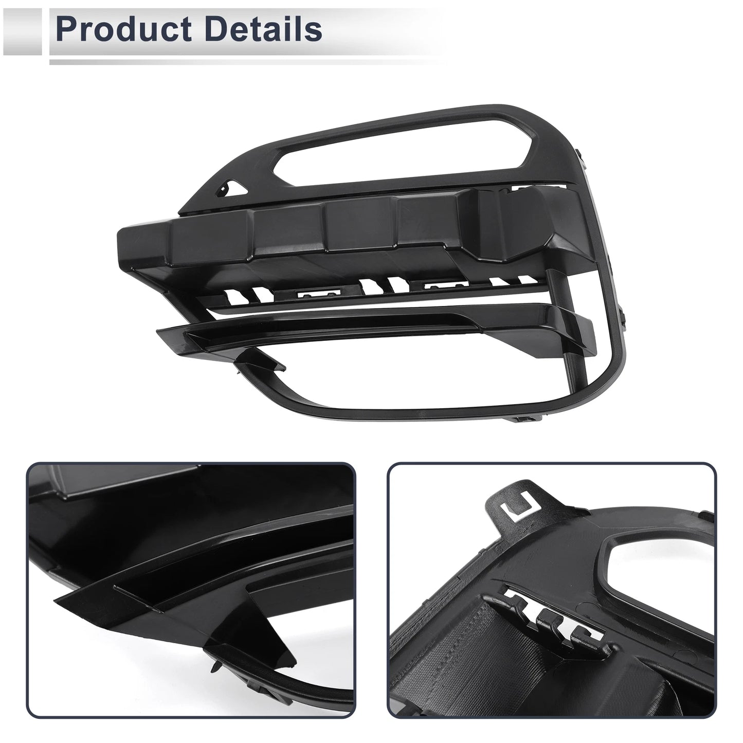 1 Pc Fog Light Grill for BMW X3 (2018–2021) No. 51117422945