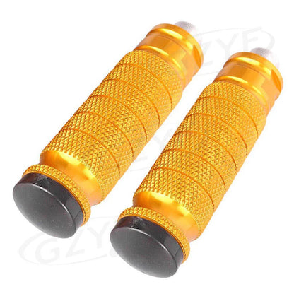 CNC Aluminum Gold Rearset Footrests Foot Pegs for Universal