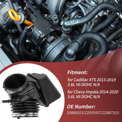 Intake Hose for Chevy Impala & Cadillac XTS 3.6L V6 (2014-2019) 1 x Pc