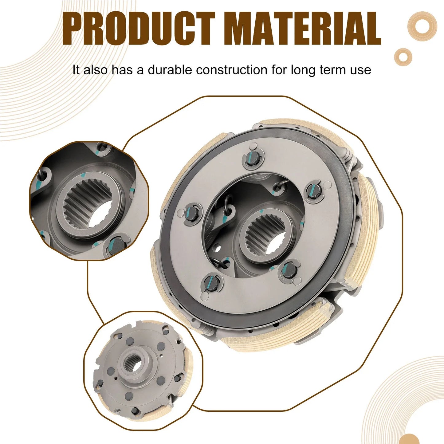 Clutch Centrifugal Carrier for Honda Fourtrax TRX300 (1988–2000)