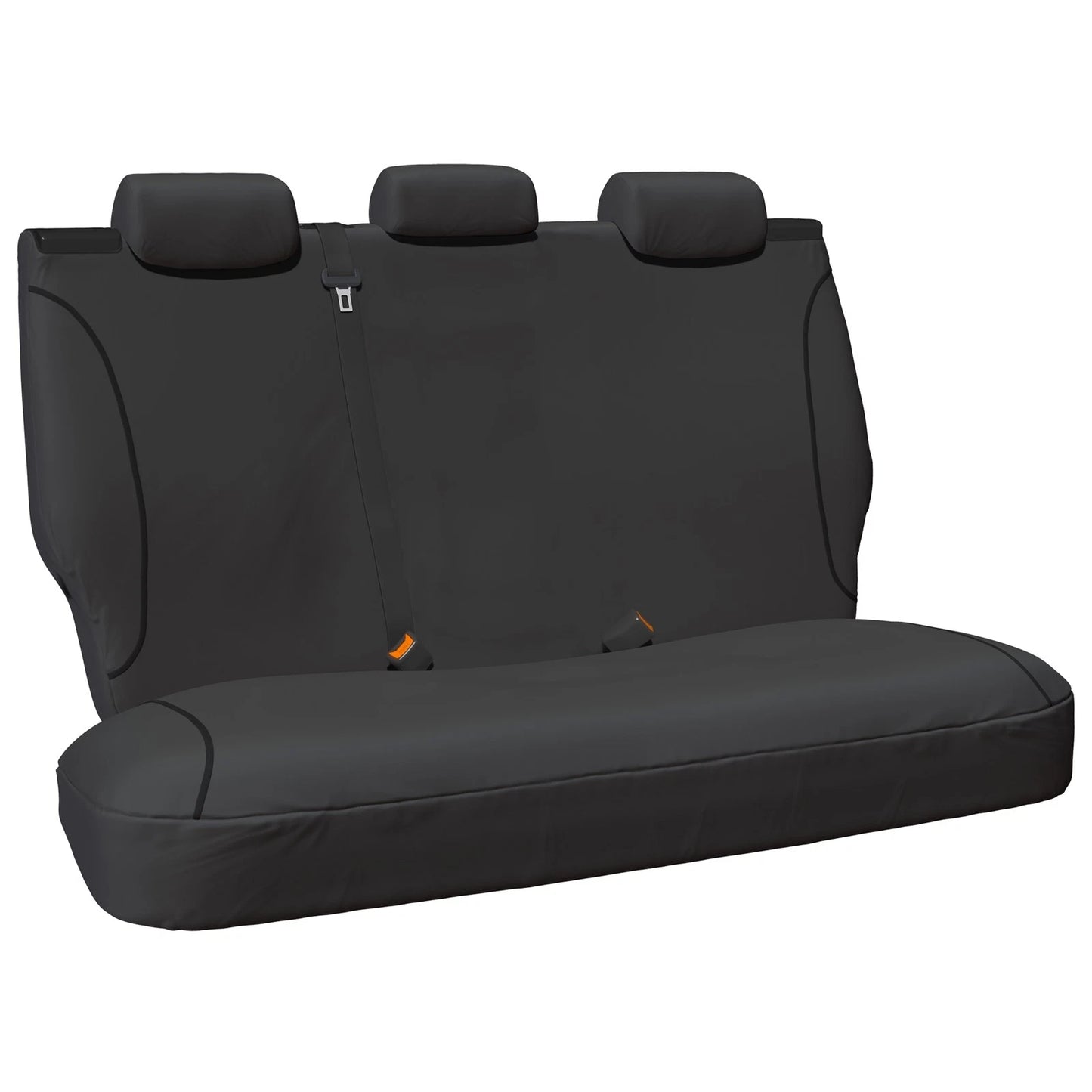 Custom Fit Grey Canvas Rear Seat Cover for Mazda BT50 (2011–2015)