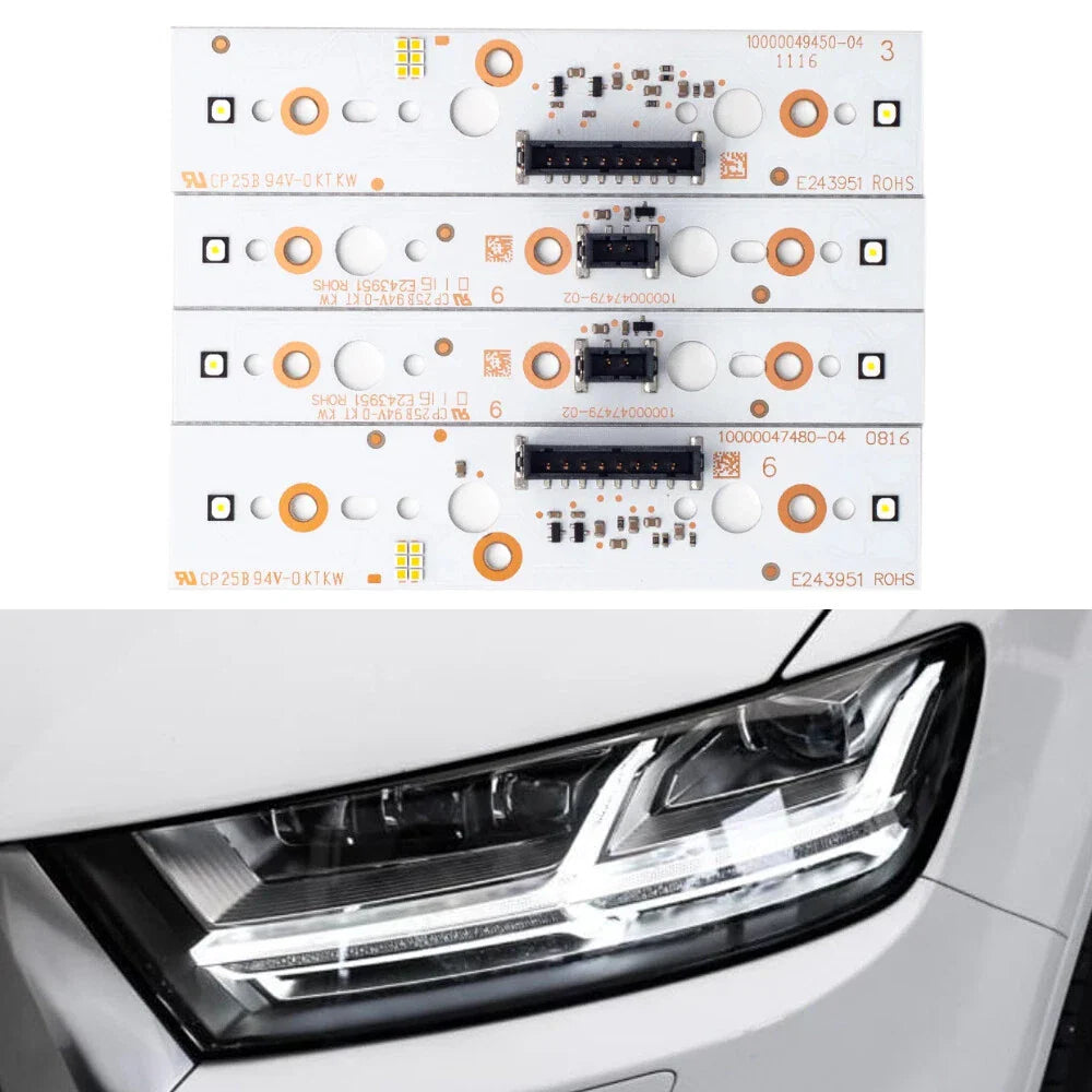 LED boards DRL Turn signal Left/Right Chips for Audi Q7 (2015–2023)