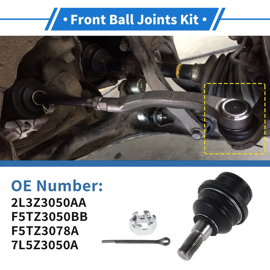 2X Front Lower Ball Joints for Ford Ranger (1999–2012) No. 2L3Z3050AA/F5TZ3050BB