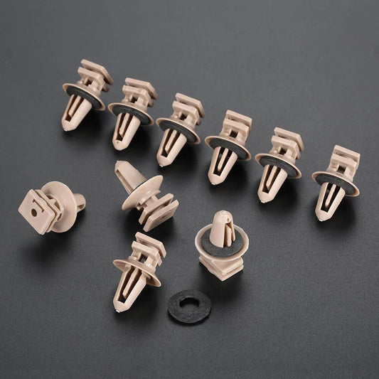 10 Pcs Interior Sill Door Trim Clips for BMW E81 E82 E87 F20 (2007-2019)