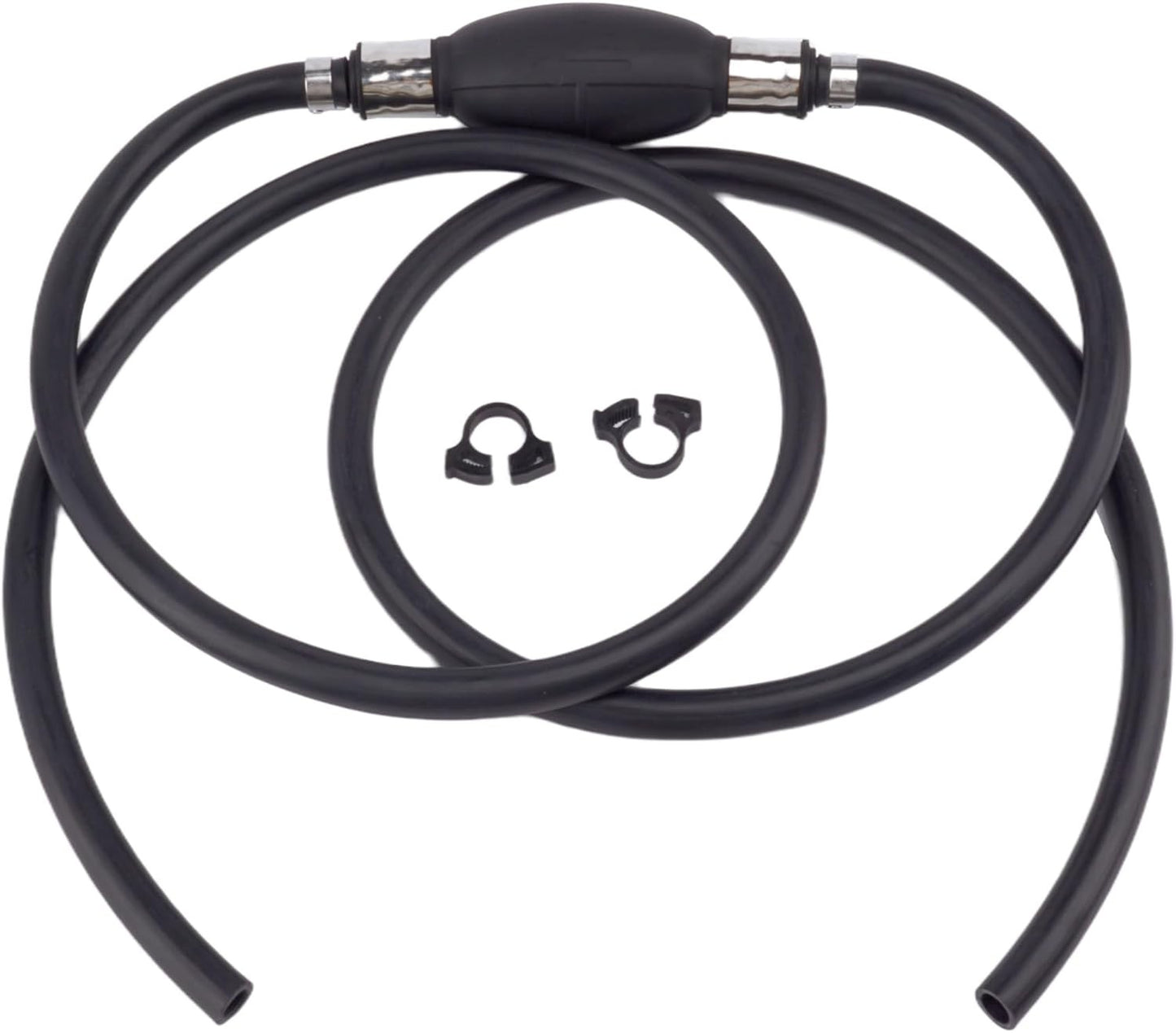 3/8" Fuel Hose Line Assembly with Primer Bulb for Marine Outboard Motors