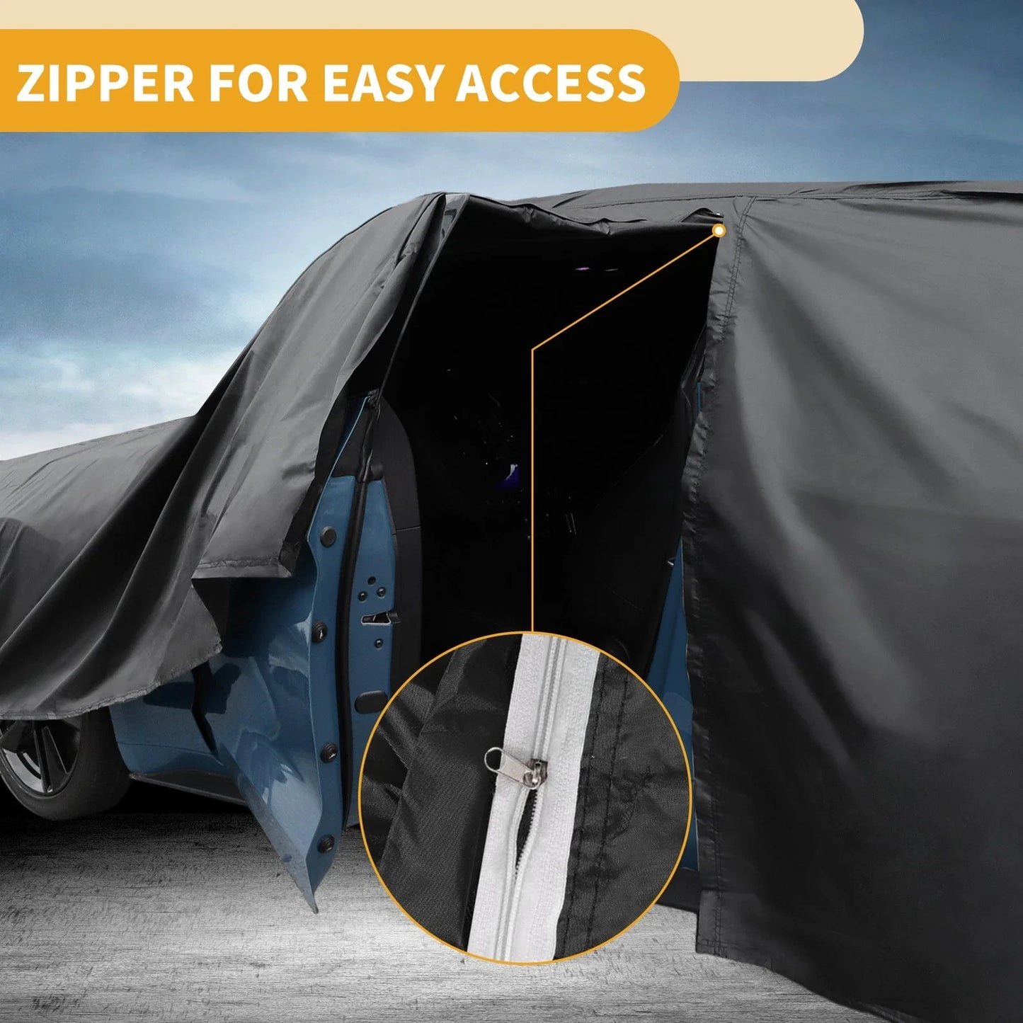 Waterproof All Weather Car Cover for Chevrolet Tahoe 4 Door (2000-2023)