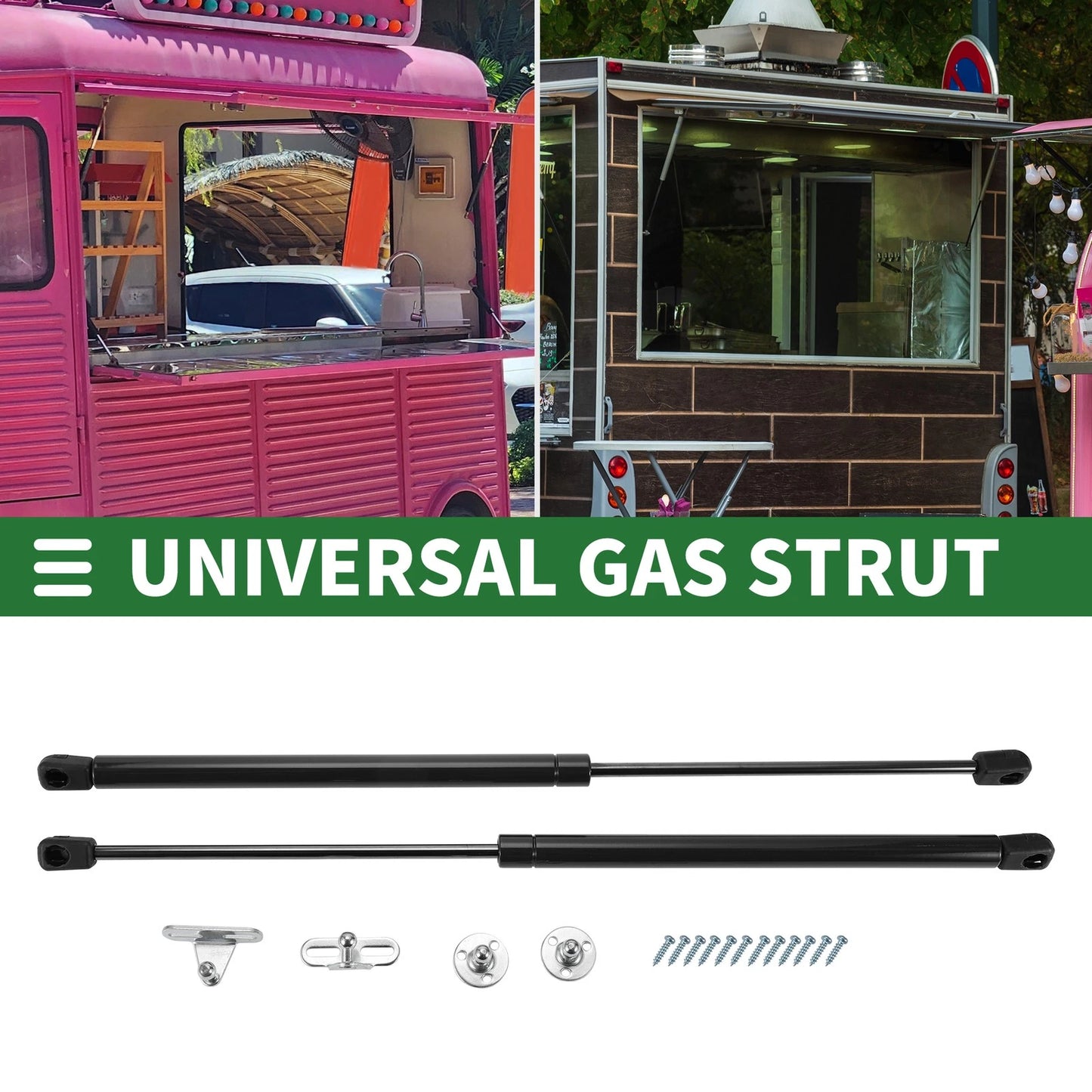 Set of 2 Lift Supports Struts 20 Inch for Car Truck RV Boat (90lbs)