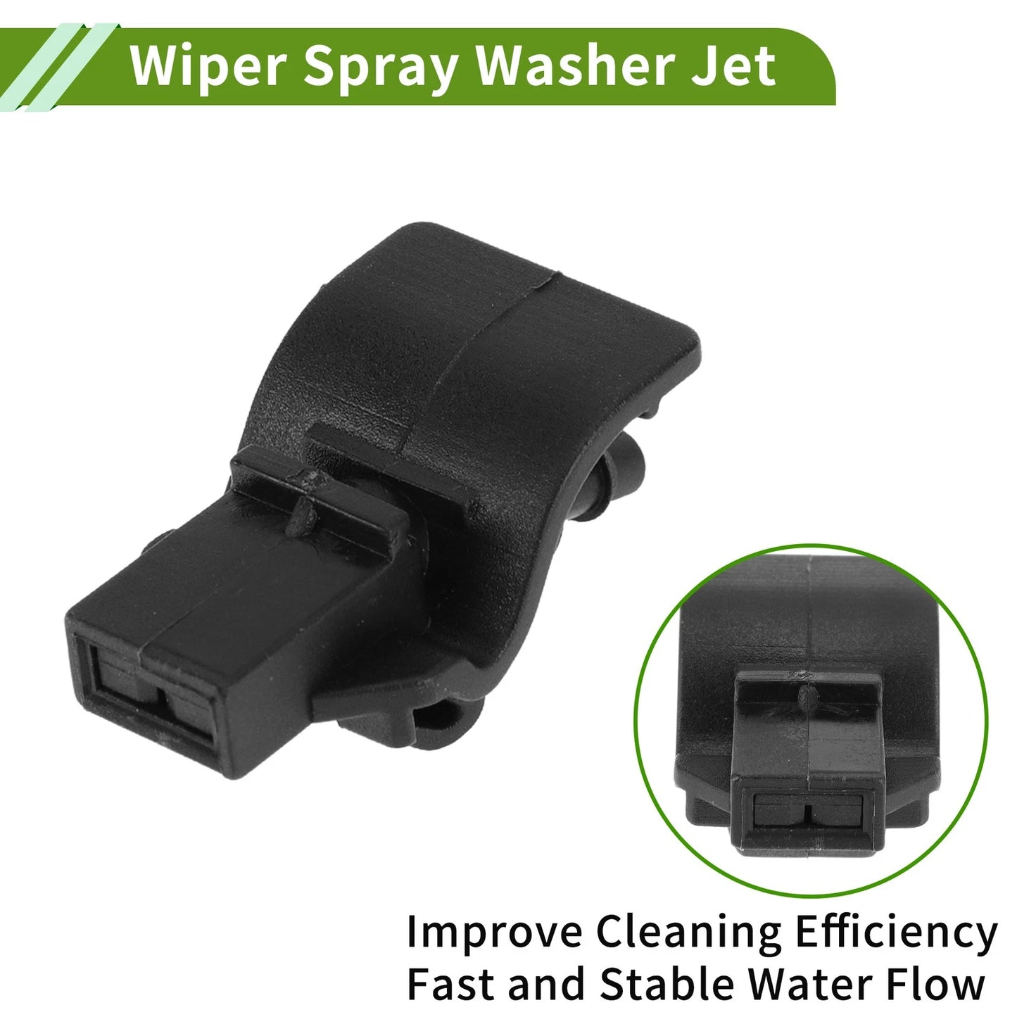 Windshield Washer Nozzle with Hose Connector for Ford (2013–2014) No.FR3Z17603AA