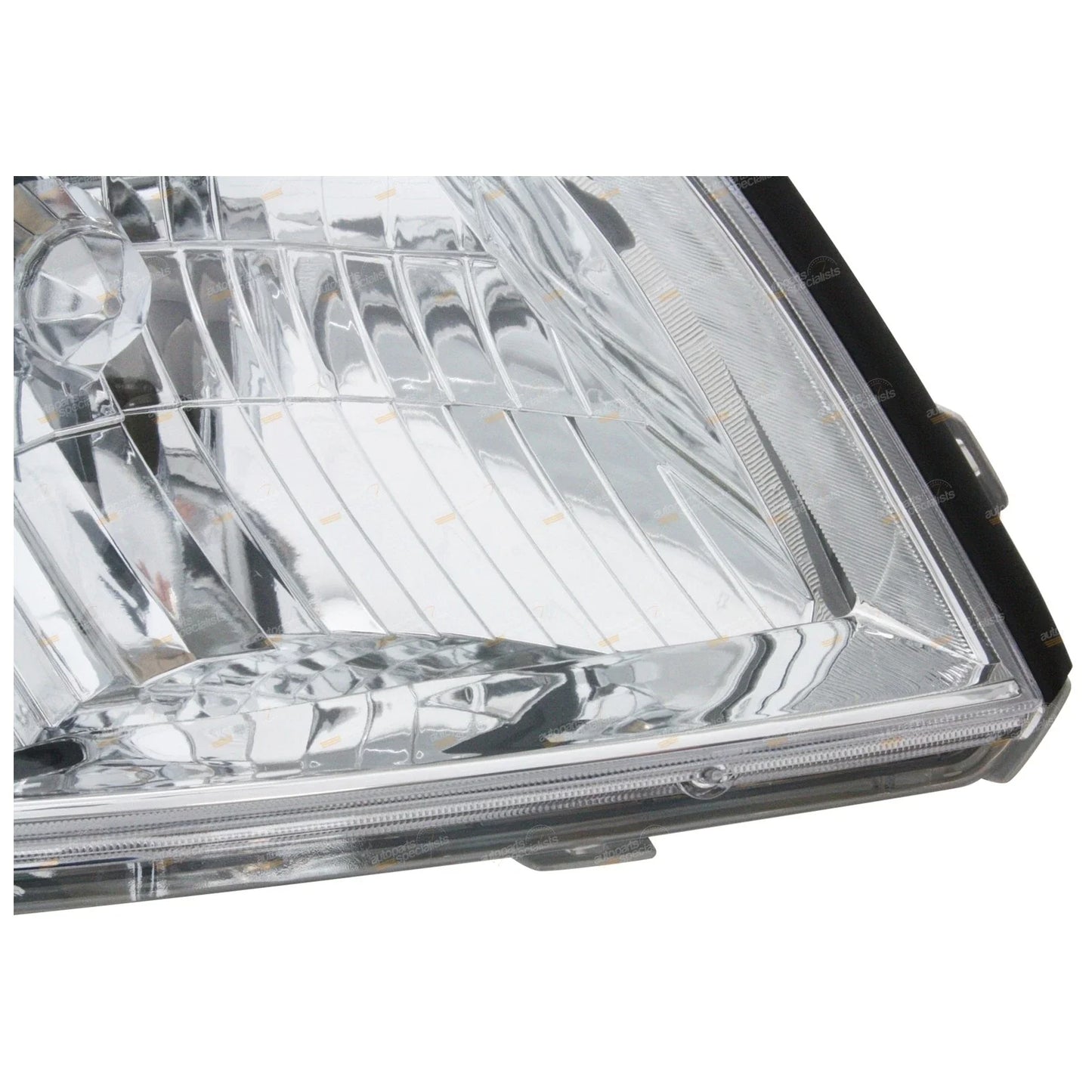 LH+RH / Pair / Chrome Headlights for Toyota Prado 120 Series (2002–2009)
