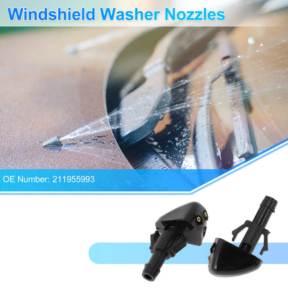 Set of 6 Windshield Washer Nozzles for VW Transporter T3 (1979–1992) No. 211955993