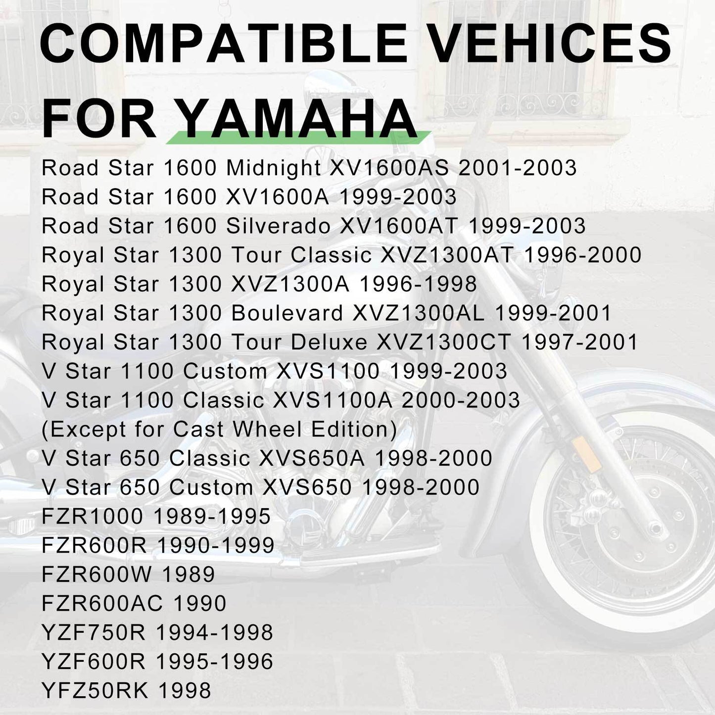 Fuel Pump Relay for Yamaha Road Star 1600, Royal Star 1300, V-Star 1100, 650