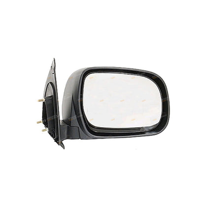 RH Black Manual Side Door Mirror for Toyota Hilux (2005–2015)