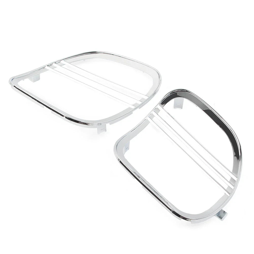 Chrome Tri-Line Speaker Grills Covers for Harley Road Glide FLTRX (2015-2021)