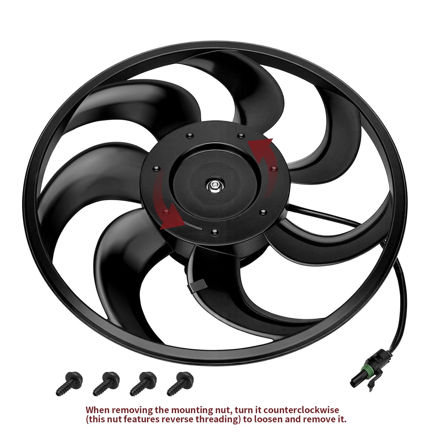 Radiator Cooling Fan for Can Am Maverick X3 Turbo (2018)