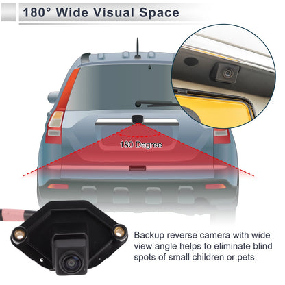 Rear View Camera for Nissan Qashqai (2014–2020) 120-180 Degree
