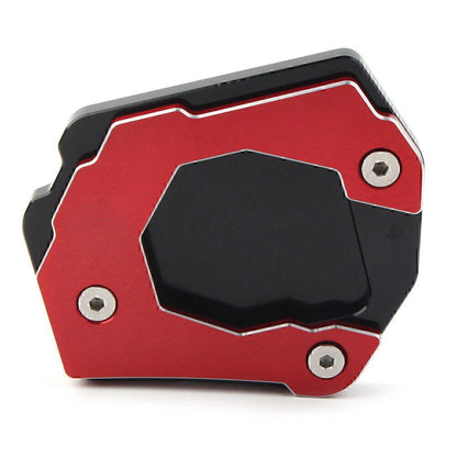 CNC Red Kickstand Foot Extension Pad for BMW F800 GS/ADV (2015-2017)