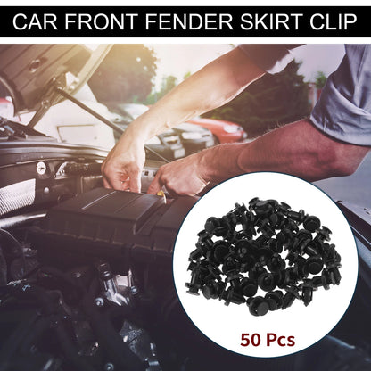 Set of 50 Front Fender Skirt Clips for Honda CR-V (1997–2020) & CR-Z (2011–2016)