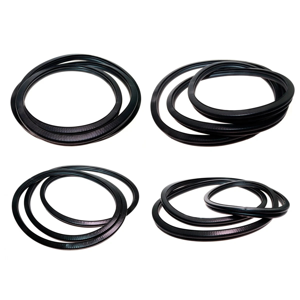 Set of 4 Weatherstrip Rubber for Hyundai Excel (1990–1994)
