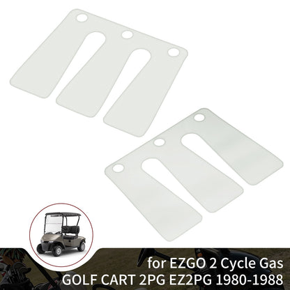 Set of 2 Reed Valves for EZGO 2 Cycle Gas Golf Cart (1980–1988)