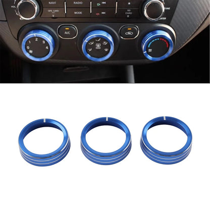 Red AC Switch Control Knob Ring for Kia Cerato K3 Forte (2017–2018)