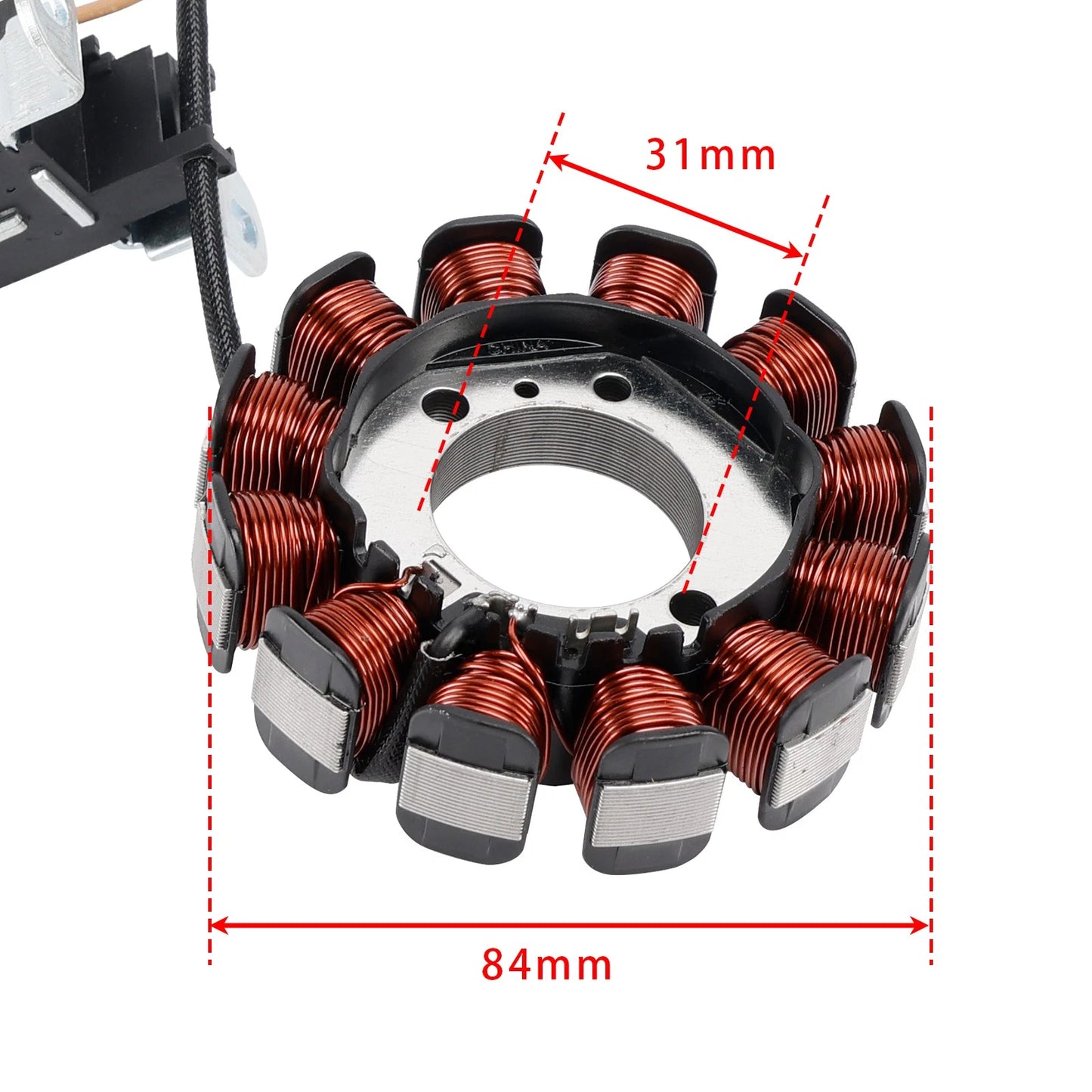 Alternator Stator for Piaggio Zip Liberty Free Fly 50 Vespa ET2 ET4 (1998–2009)