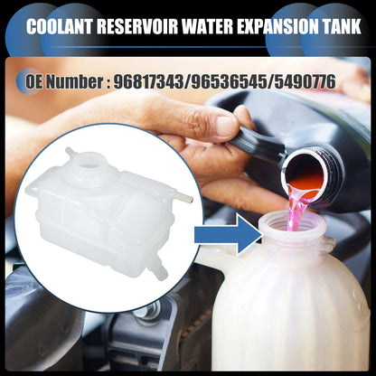 Coolant Expansion Recovery Overflow Tank No. 96817343 for Chevrolet Aveo (2004–2008)