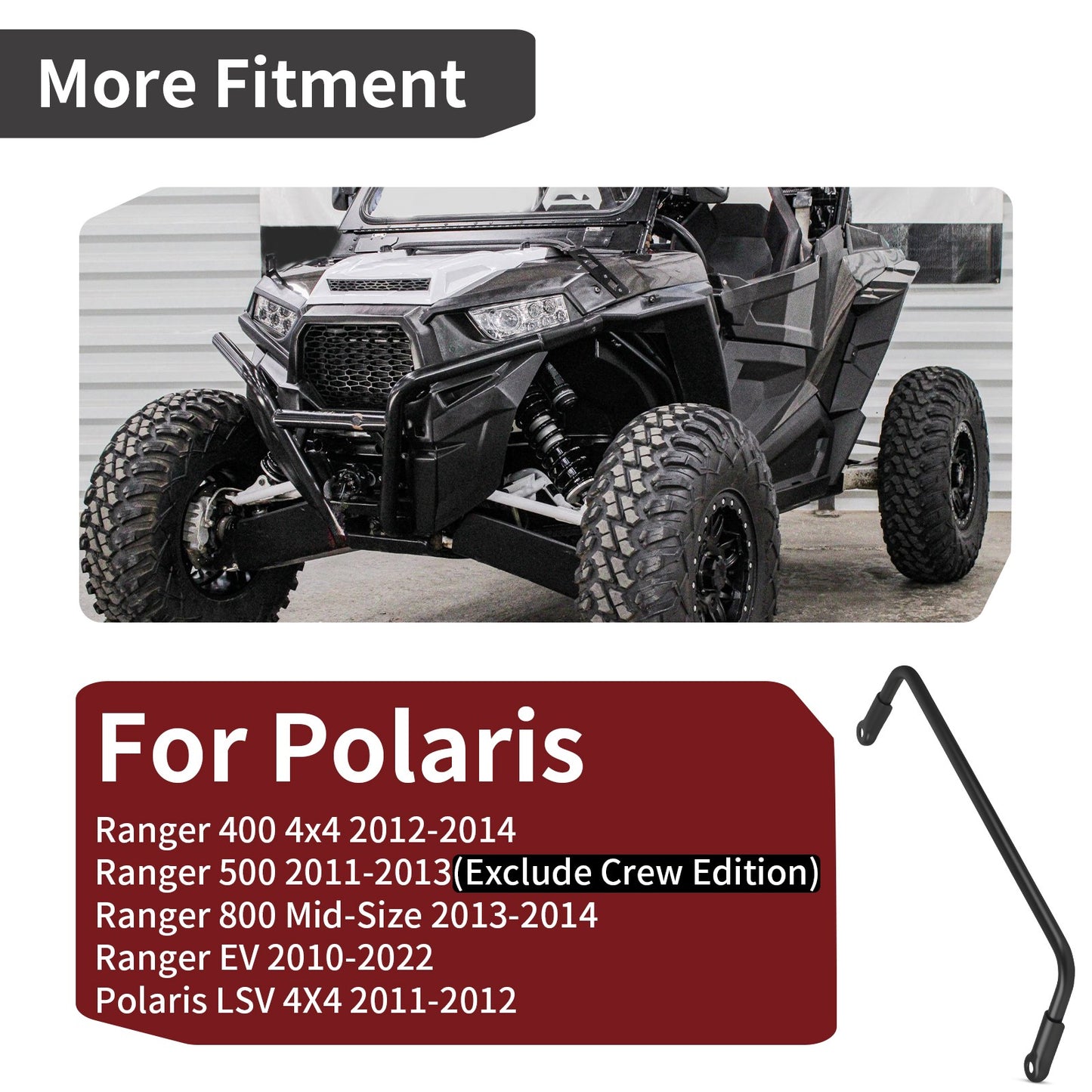 Rear Suspension Stabilizer Sway Bar for Polaris Ranger 800 (2013–2014)