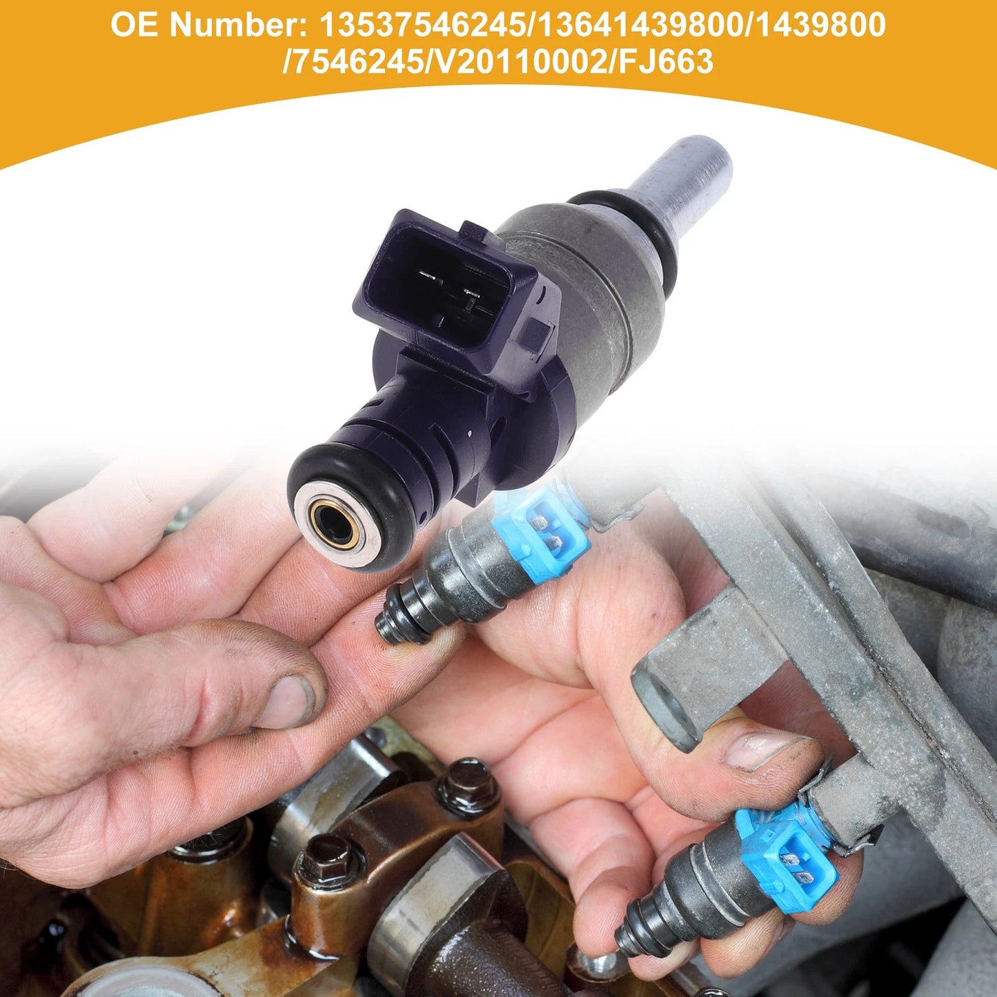 Fuel Injector No.13537546245 for BMW 330ci (E46) (2001–2006)