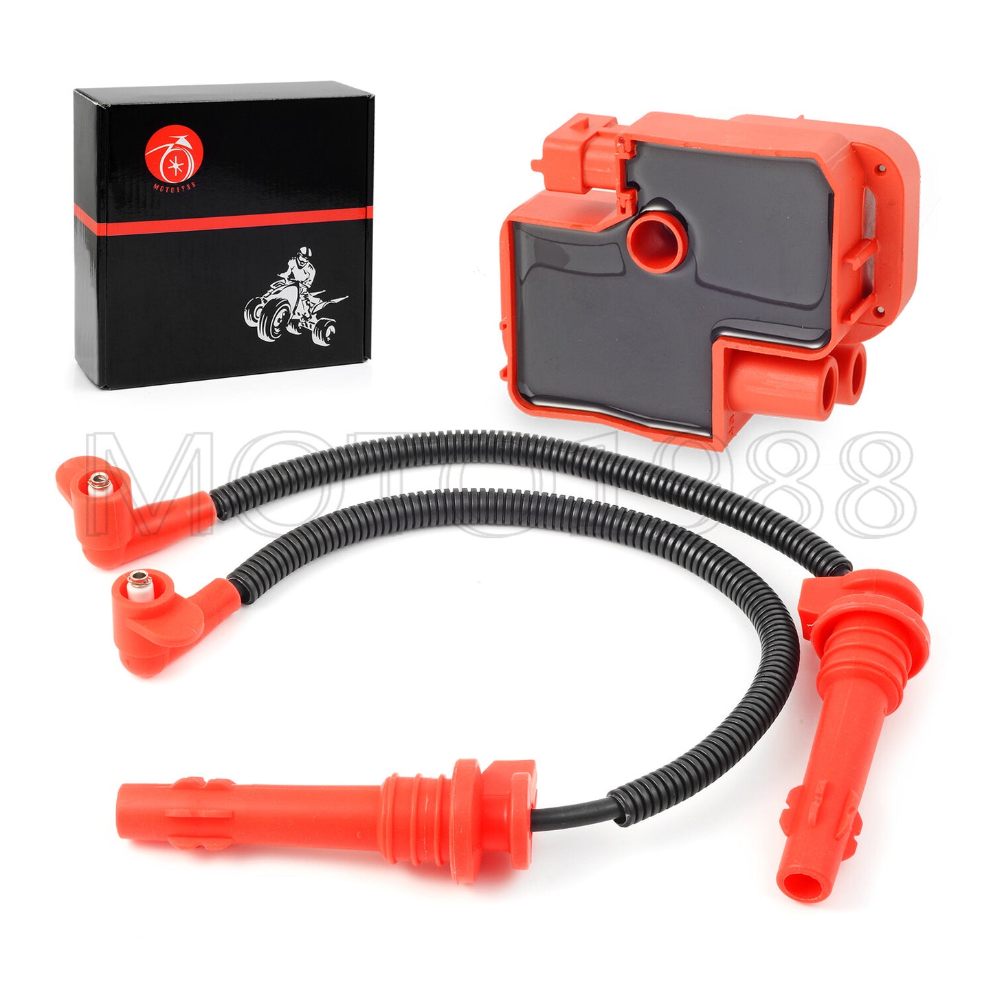 Ignition Coil & Spark Plug Wires for Polaris RZR XP 4 Trail S 900 1000 (2014–2021)