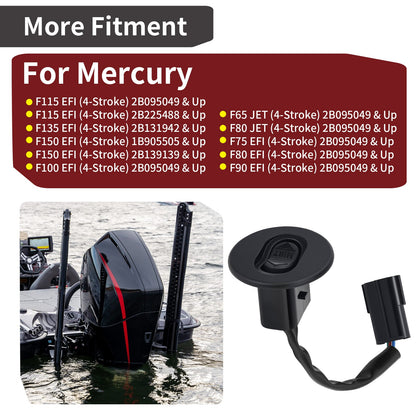 Trim Switch Round Bezel for Mercury 65 80hp (1965–1980)