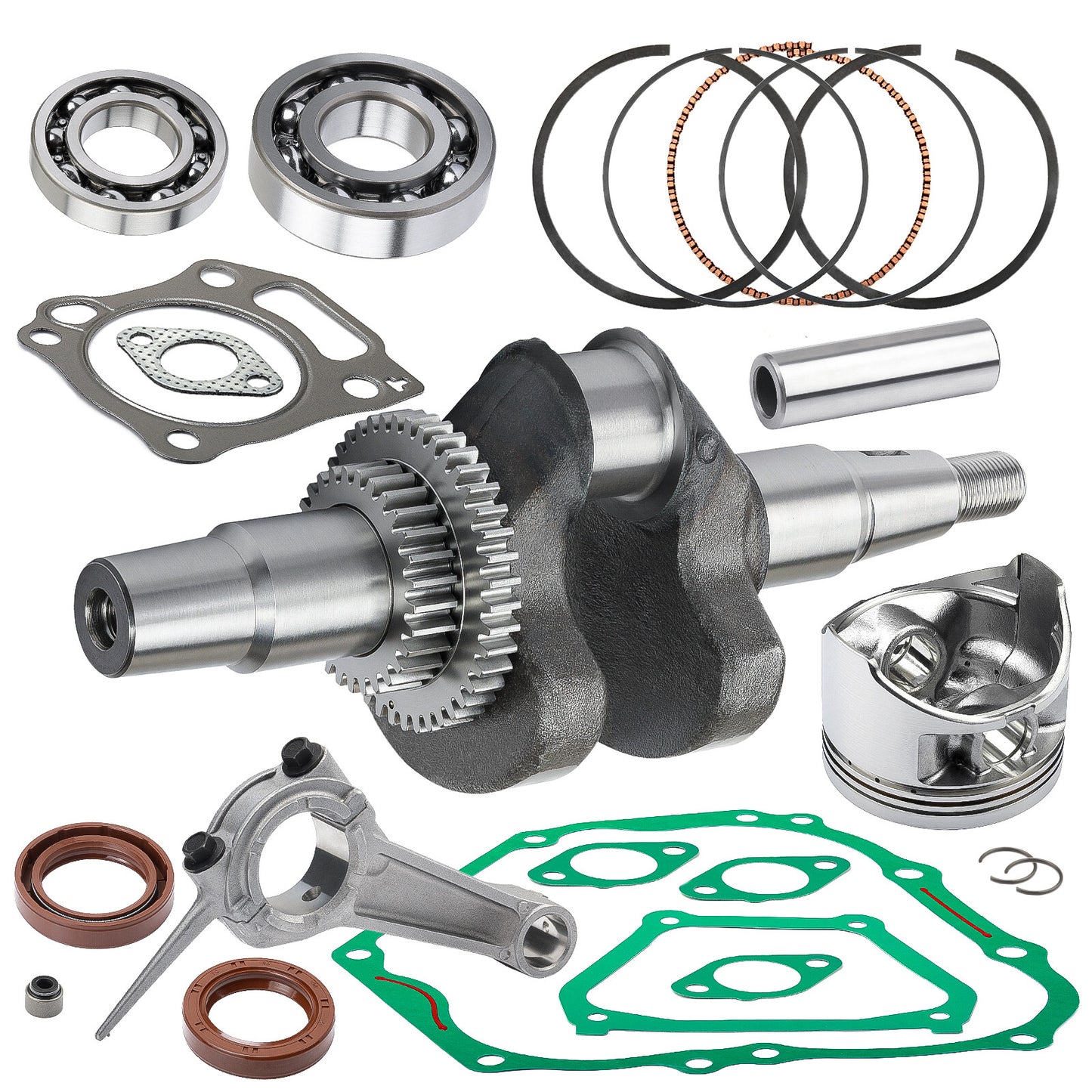 Connecting Rod and Piston Set for Yamaha G21 G22 G27 G28 (2000–2023)