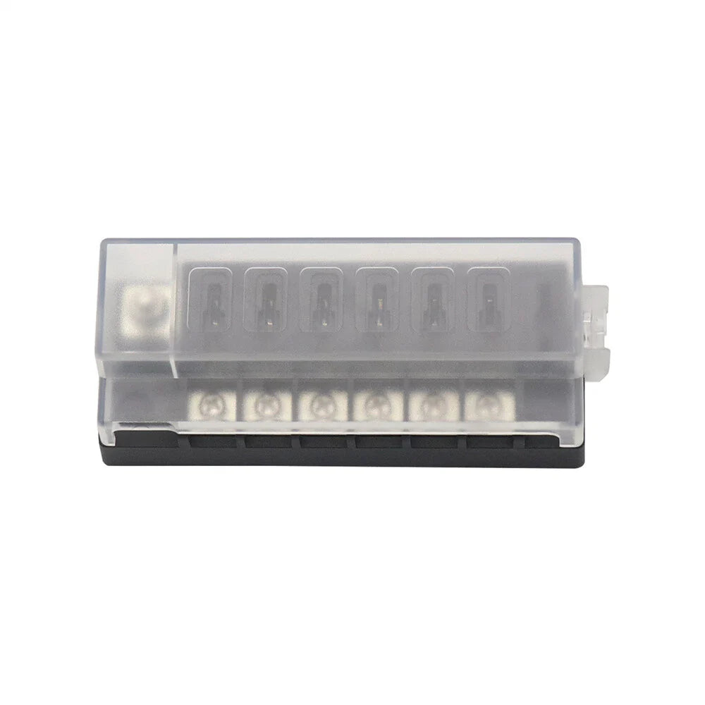 6-Way Compact Fuse Box 32V DC 300A for Universal Applications