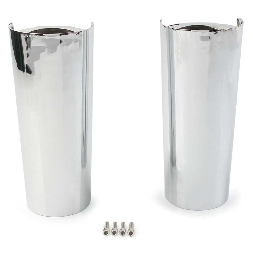 Smooth Fork Tube Slider Covers for Harley Electra Tri Glide FLHX (2009-2023)