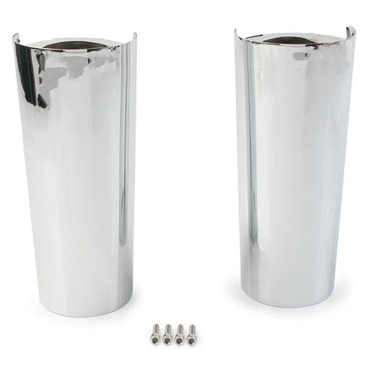 Smooth Fork Tube Slider Covers for Harley Electra Tri Glide FLHX (2009-2023)